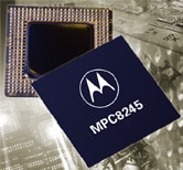 MPC8245 product chip shot