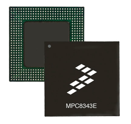MPC8343E chip shot