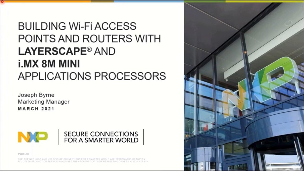 Build Fast Secure Wi-Fi Access Points | NXP Semiconductors