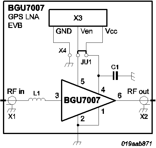 OM7697 : GPS/GNSS low-noise amplifier evaluation board using BGU7007 thumbnail