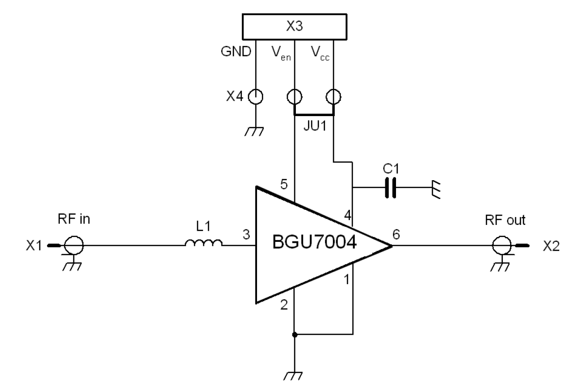 OM7804 : GPS low-noise amplifier evaluation board using BGU7004 thumbnail