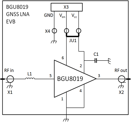 OM7848 : BGU8019 GNSS LNA evaluation board thumbnail