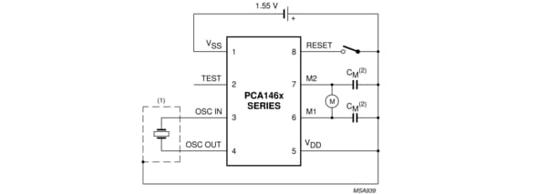  PCA1462U, PCA1463U Block Diagram
