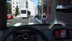 V2X technology warns drivers of traffic hazards