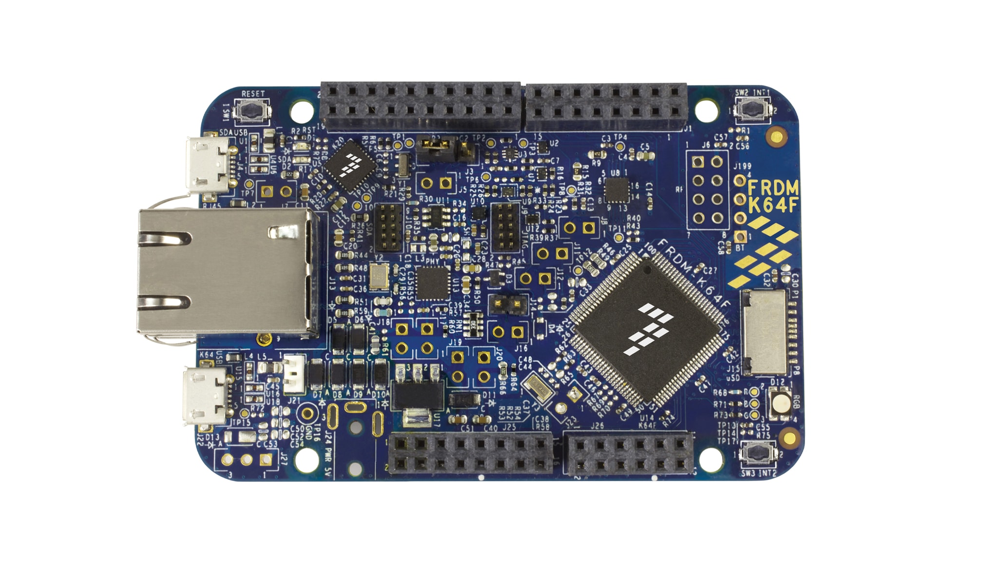 Freedom Development Platform for K64, K63 and K24 MCUs Block Diagram