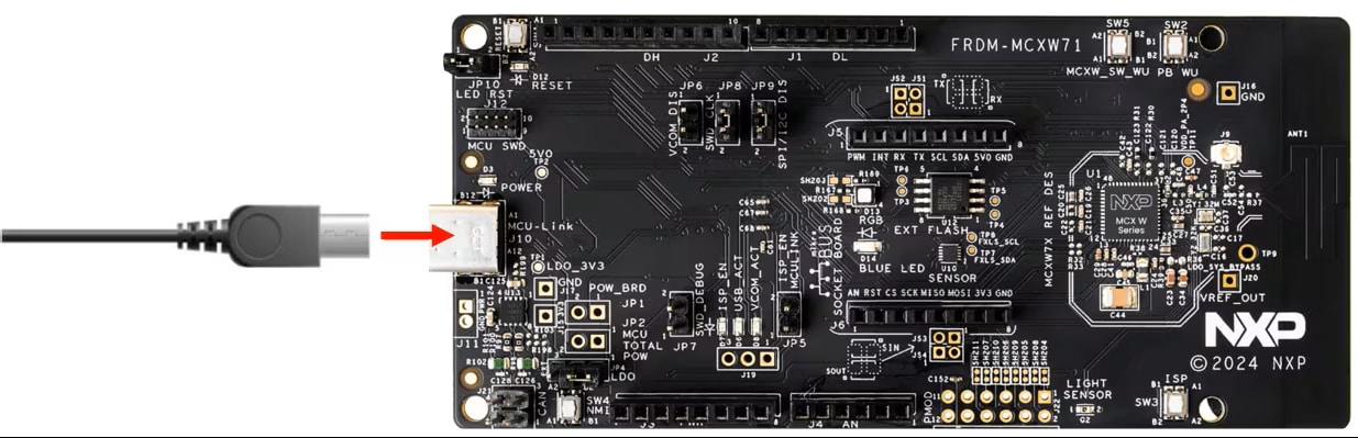 Getting Started with FRDM-MCXW71