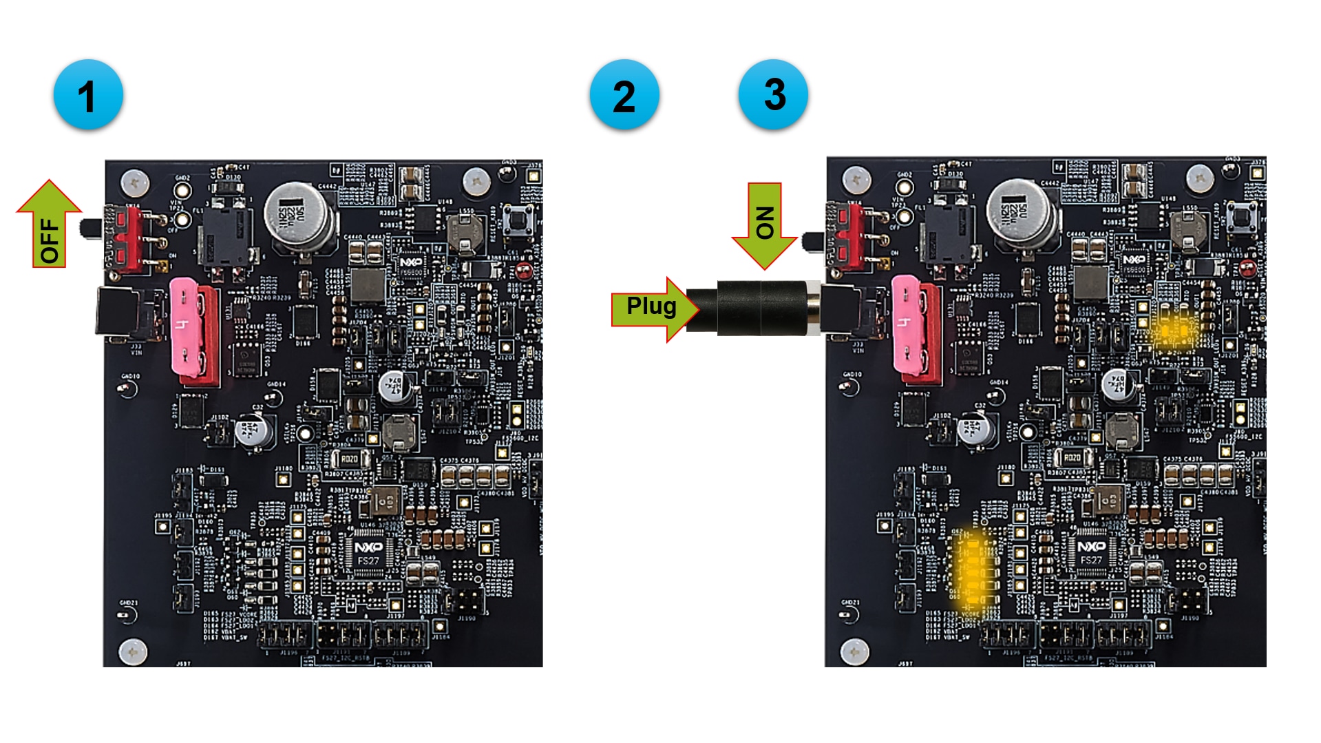 S32K389EVB-Q437 Power-up
