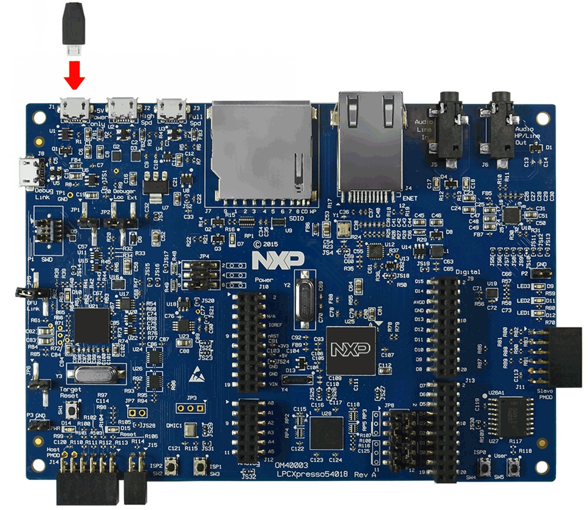 OM40003: LPCXpresso54018 Development Board