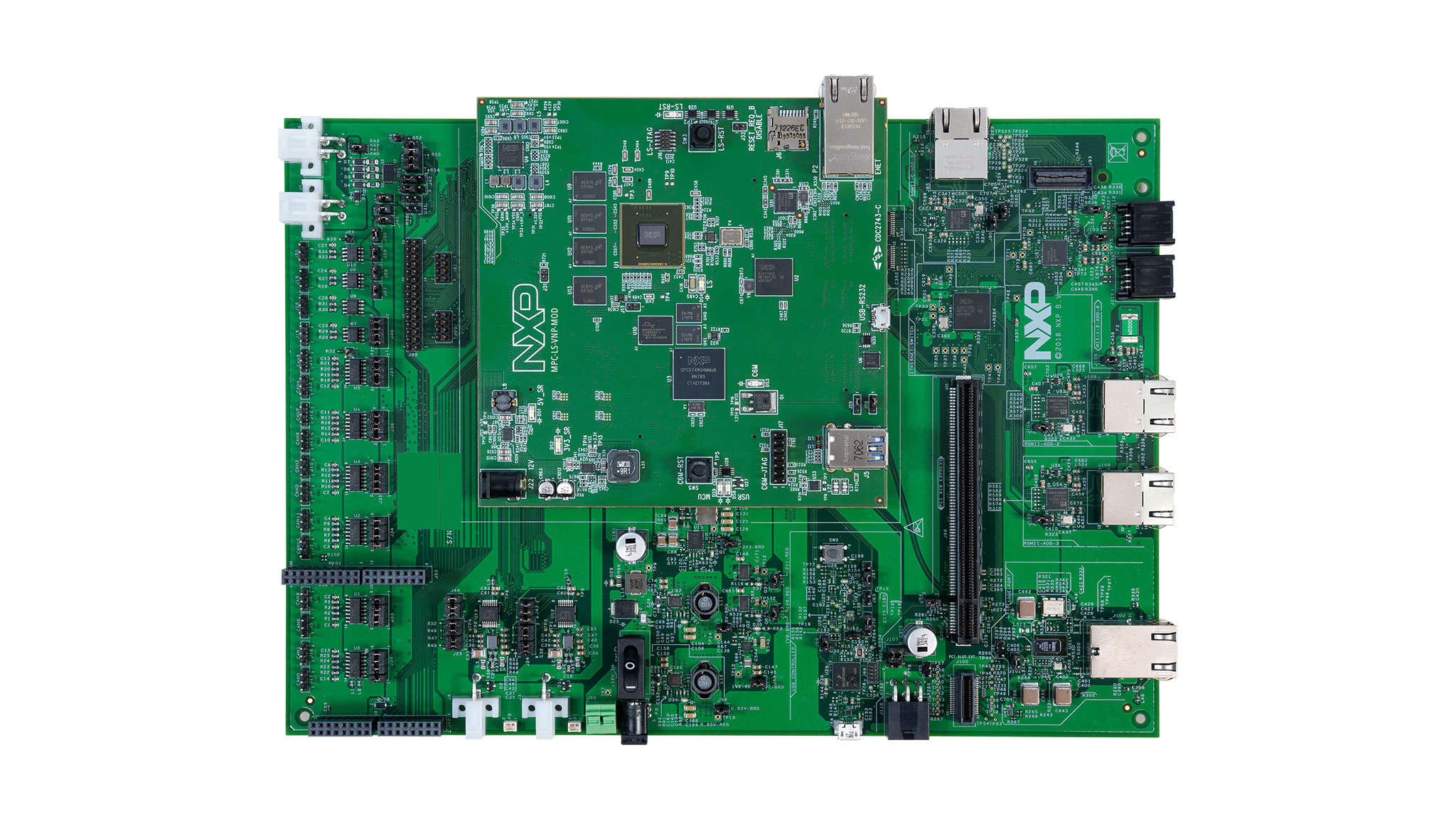 MPC-LS Vehicle Network Processing Evaluation Board