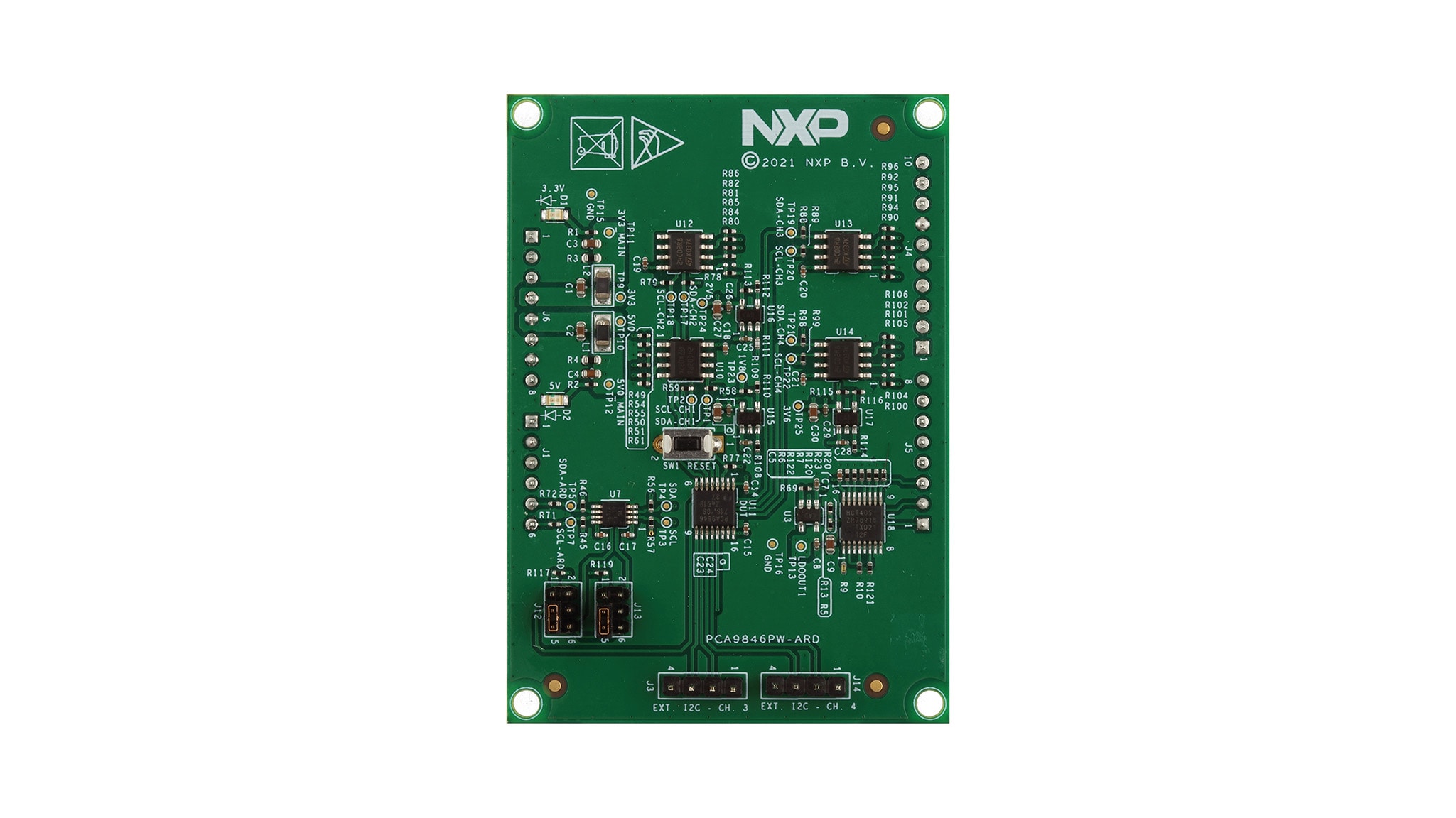 PCA9846 4CH I<sup>2</sup>C-Bus Switch Arduino Shield