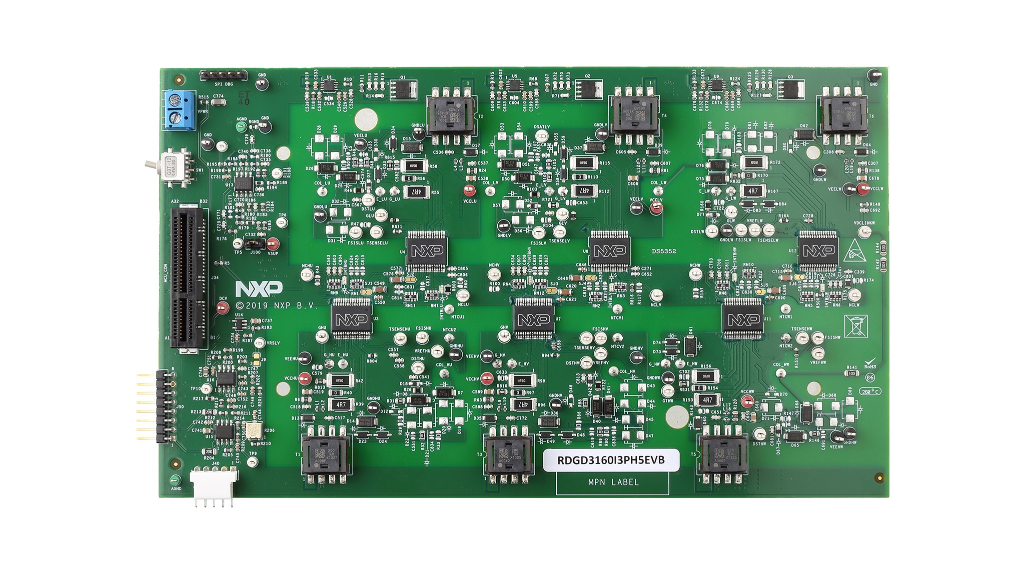 RDGD3160I3PH5EVB : 3 Phase Reference Design for HP Drive Featuring GD3160 thumbnail