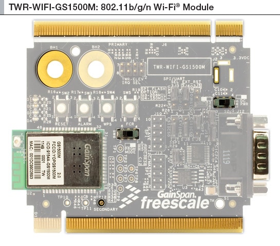 802.11b/g/n Wi-Fi® Tower System Module (GainSpan) | NXP Semiconductors