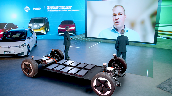 NXP and Volkswagen talk battery management at NXP Connects 2020.