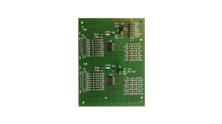 3PCs PCF8885TS/1 PCF8885 Capacitive 8-channel touch and proximity sensor TSSOP28