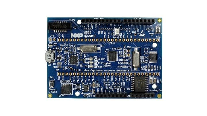 LPCXpresso812-MAX Board for LPC81x family MCUs 