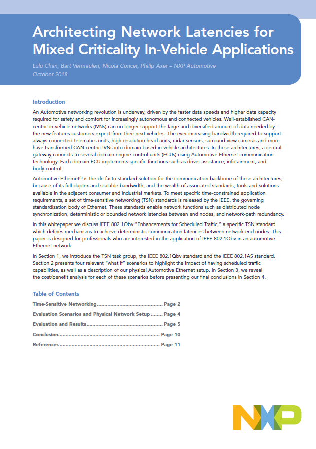 Automotive Switches NXP