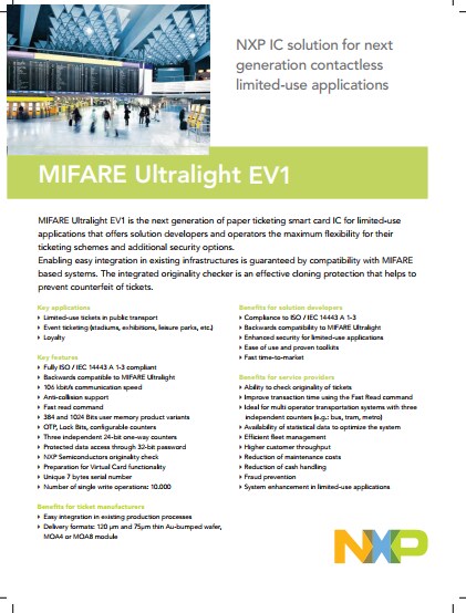 MIFARE Ultralight EV1 