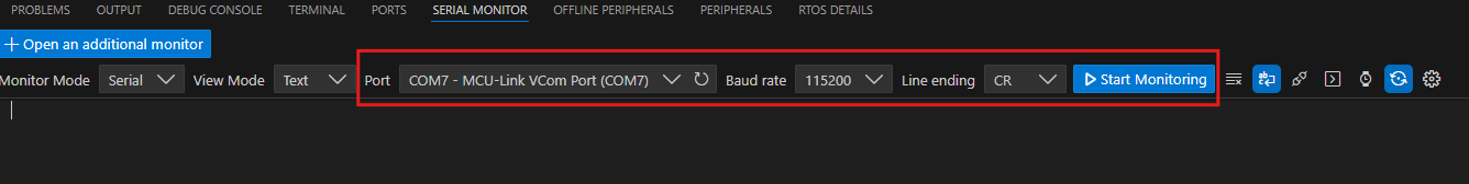 Build and flash application using MCUXpresso VS - step 11