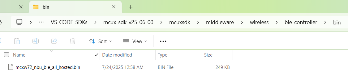 Updating NBU for Wireless Examples - step 1