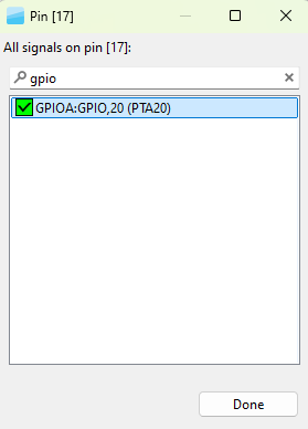 Use the pins tools to modify the LED routed pin - step 3