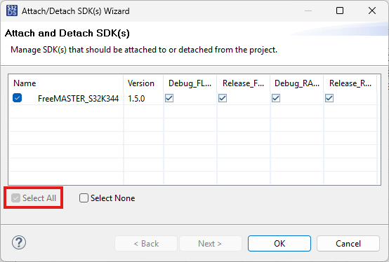 SDK Select
