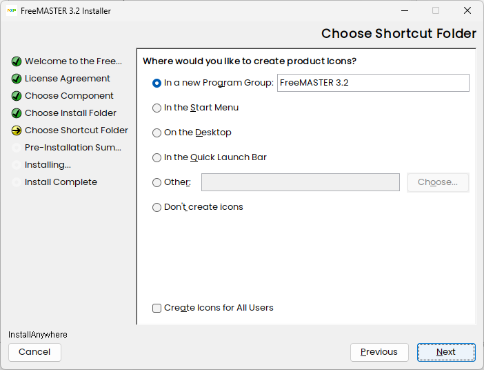Install  Shortcut