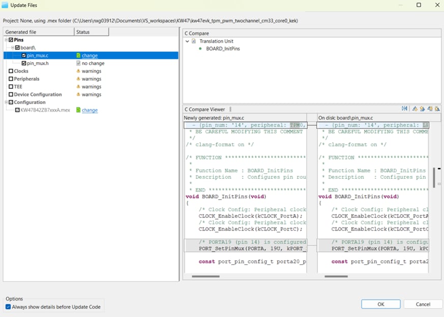 Use the pins tools to modify the LED routed pin - step 4