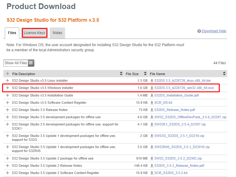S32DS 3.5 Download 2