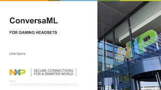 ConversaML Voice Communications for Gaming Headset