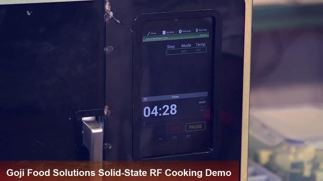 Goji Food Solutions Solid-State RF Cooking Demonstration