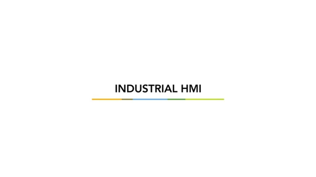 Industrial HMI Overview