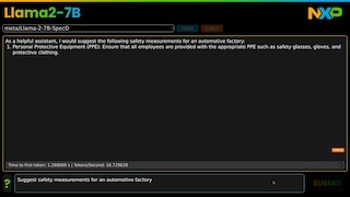 LLM Studio Showcasing Llama 2-7B