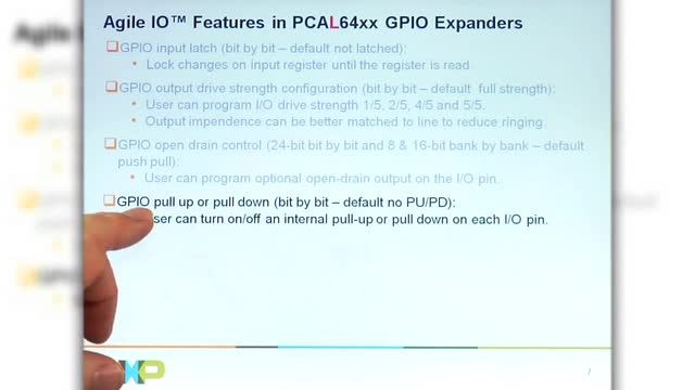 NXP Interface Products GPIO Agile IO | NXP Semiconductors