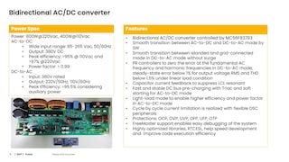 Programmable Bidirectional 800 W ACDC Conversion