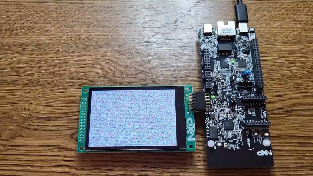Zephyr Display Portability Demo with MCUXpresso | NXP Semiconductors
