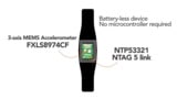 Battery-Less Smart Gym Band Using Motion Sensors and NTAG5 Link